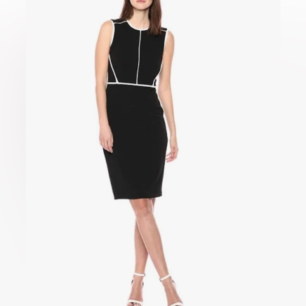 Elegant Black Sleeveless Dress